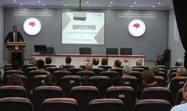Bursa Tarım ve Orman Müdürlüğü’nde teknik personele hizmet içi eğitim