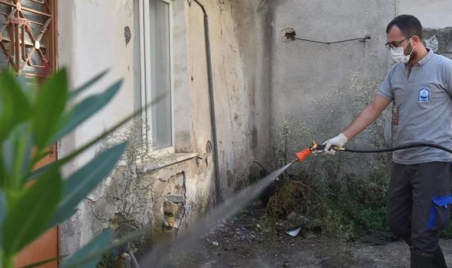 Bursa Yıldırım’da ilaçlama çalışmalarına devam