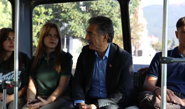 Bursa’da Gemlik Belediyesi’nden öğrencilere ücretsiz servis