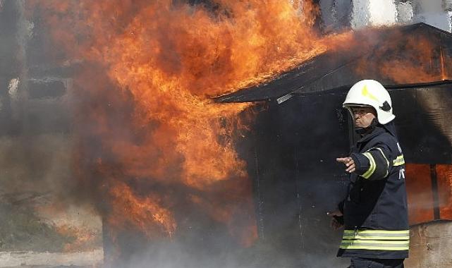 Büyükşehir İtfaiyesinden Gerçeği Arıtmayan Tatbikat