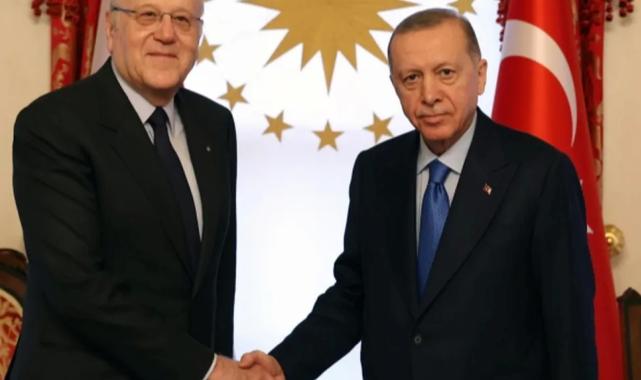 Cumhurbaşkanı Erdoğan, Mikati ile görüştü