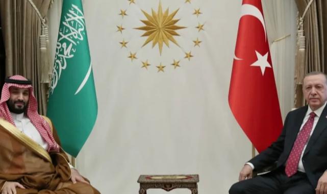 Cumhurbaşkanı Erdoğan, Veliaht Prensi El Suud ile görüştü