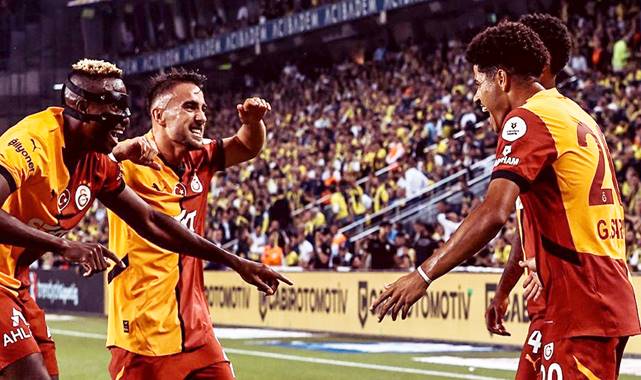 Fenerbahçe 1 – 3 Galatasaray (Maç Sonucu) Aslan Kadıköy’de kükredi!