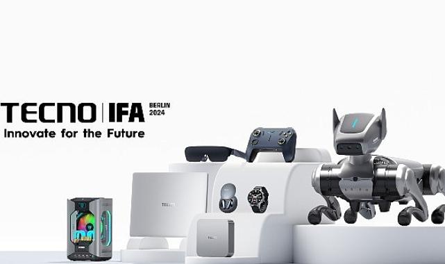 Gelecek İçin İnovasyon: TECNO, IFA Berlin 2024’te Yeni Yapay Zeka Stratejisini ve AIoT Ürünlerini Sergileyecek