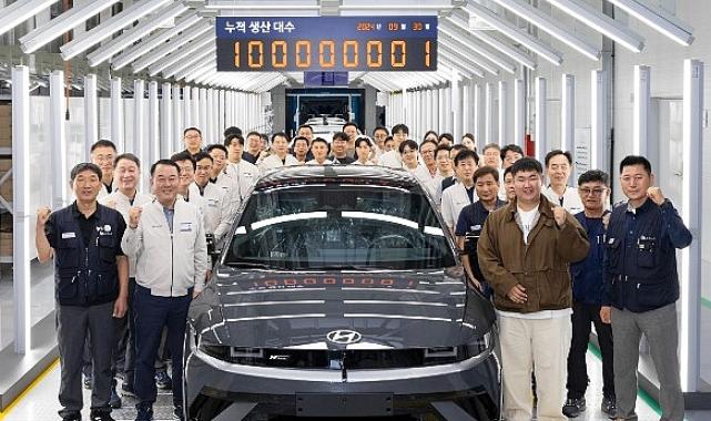 Hyundai 57 Yılda 100 Milyon Araç Üreterek Yeni Bir Tarih Yazdı.