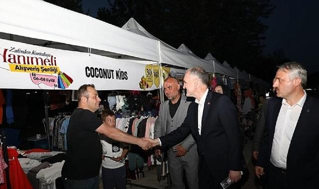 İnegöl’de ‘Hanımeli Alışveriş Şenliği’ Başladı