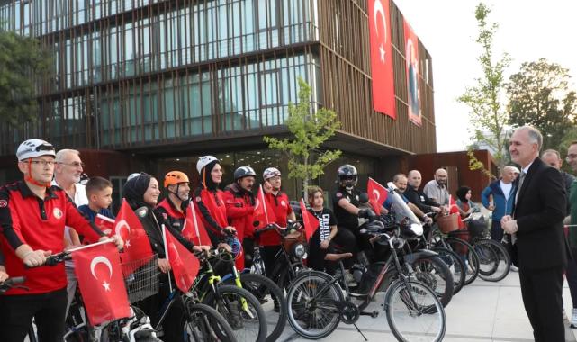 İnegöl’de ‘Zaferden Kurtuluşa’ pedal basıldı