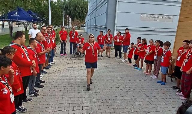 İzcilerin kamp mesaisi