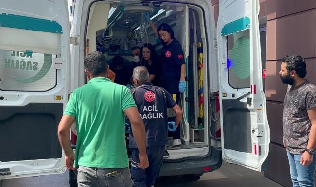 Kafasına ağırlık düşen işçi ağır yaralandı