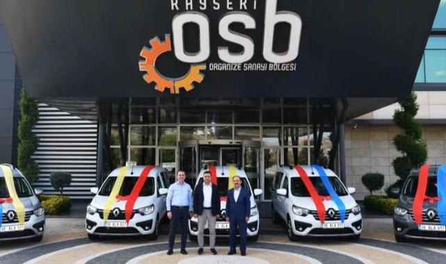 Kayseri OSB araç filosuna 5 yeni hizmet aracı eklendi