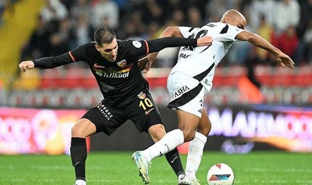 Bellona Kayserispor 0 – 3 Beşiktaş (Maç Sonucu) Kartal 3 gol ve 3 puanla moral buldu!