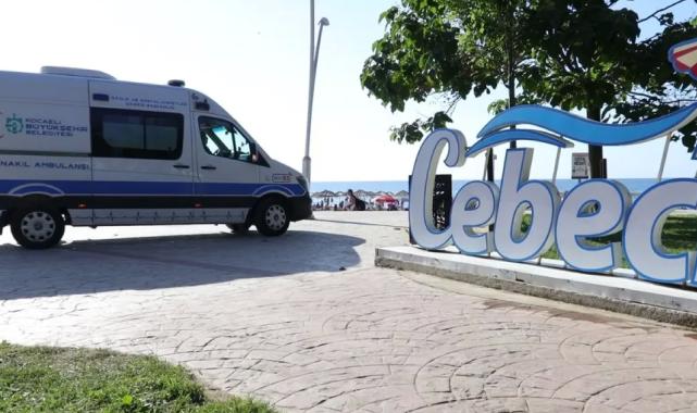 Kocaeli’de mavi ambulanslar en zor anlarda tatilcilerin yanındaydı