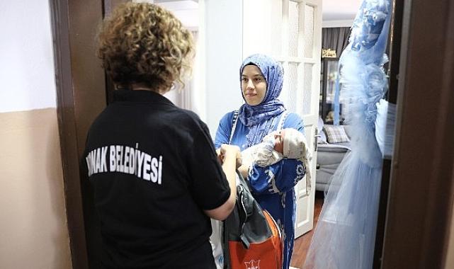 Konak’ta anneler de bebekler de mutlu