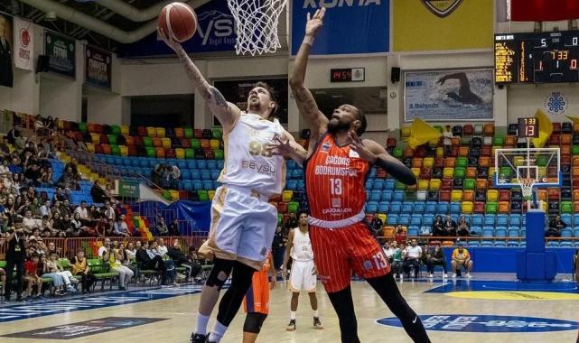 Konya Büyükşehir Belediyespor TBL’de ilk iç saha maçında galip