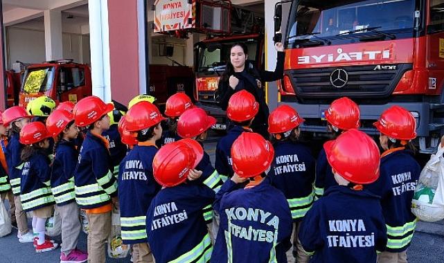 Konya Büyükşehir Bu Yıl 32 Bin Öğrenciye Yangın ve Afet Bilinci Eğitimi Verecek