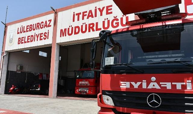Lüleburgaz İtfaiyesi’nden 475 yangına müdahale
