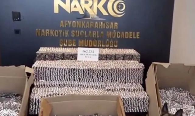 Milyonlarca uyuşturucu hap ele geçirildi! Narkoçelik’te 293 gözaltı!