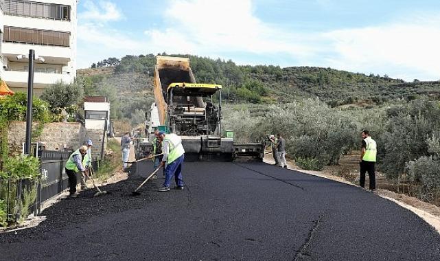 Mudanya’da yollar yenileniyor.