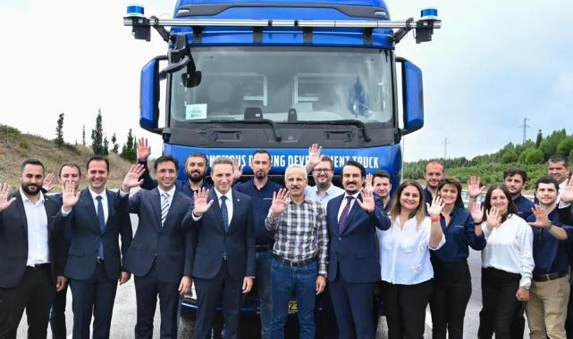 Otonom kamyon akıllı yollarda