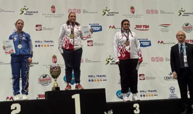 Sinem Erdoğan, dünya üçüncüsü oldu