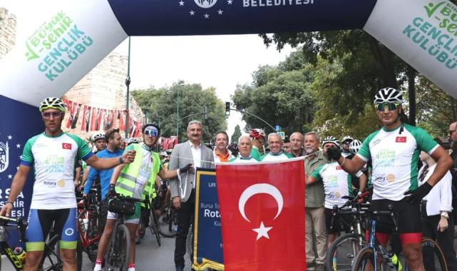 Tophane-Nilüfer-Mudanya Bisiklet Turu’yla yeşile pedalladılar