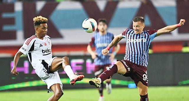 Trabzonspor 1 – 1 Beşiktaş (Maç Sonucu) Dev derbinin kazananı çıkmadı!