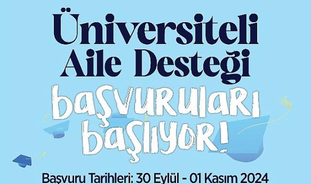 ‘Üniversiteli Aile Desteği’ başvuruları başlıyor