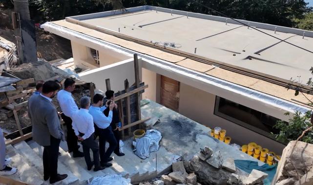 Vaniköy’deki kaçak inşaata yıkım!