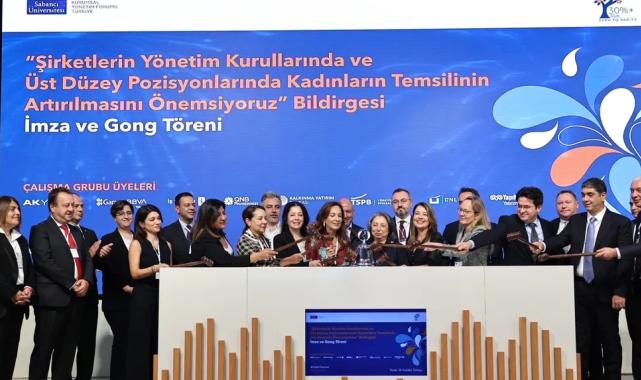 “Yüzde 30 Kulübü Türkiye” ve yatırım hizmetleri sunan kurumlardan, yönetim kurullarında kadın temsilinin artırılmasına güçlü destek