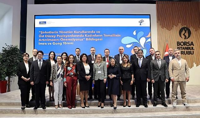 “Yüzde 30 Kulübü Türkiye” ve Yatırım Hizmetleri Sunan Kurumlardan, Yönetim Kurullarında Kadın Temsilinin Artırılmasına Güçlü Destek