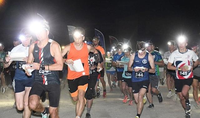 10. Uluslararası Kemer Oryantiring Festivali’nin gece etabı koşuldu