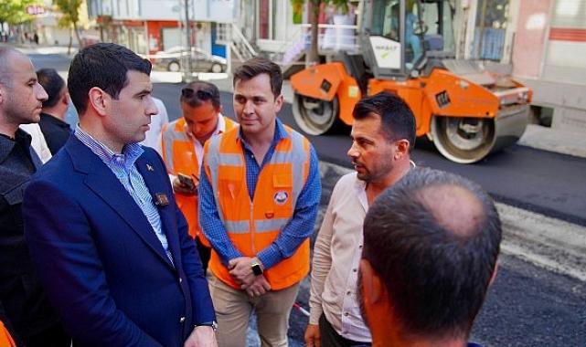 5 ayda 50 bin tonun üzerinde asfalt!