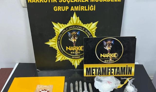 Adıyaman Besni’de uyuşturucuya 2 gözaltı!