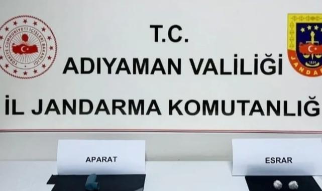 Adıyaman’da operasyon: 180 adet uyuşturucu madde ele geçirildi