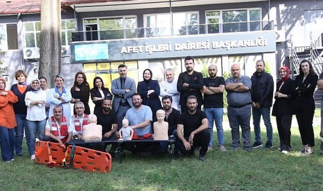 Afet İşleri personeline ilk yardım eğitimi