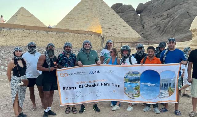 AJet, ilk Fam Trip’ini BookingAgora ile Sharm El Sheikh’e yaptı
