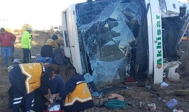 Aksaray’da otobüs devrildi: 6 ölü, 25 yaralı