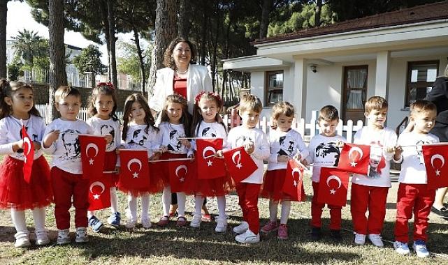 Aydın Büyükşehir Belediyesi Çocuk Gelişim Merkezleri’ni 29 Ekim Coşkusu Sardı