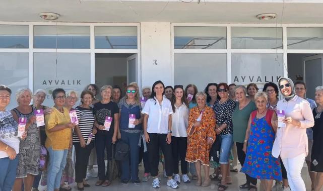 Ayvalık Belediyesi’nden “Meme Kanseri Farkındalık Ayı” etkinliği