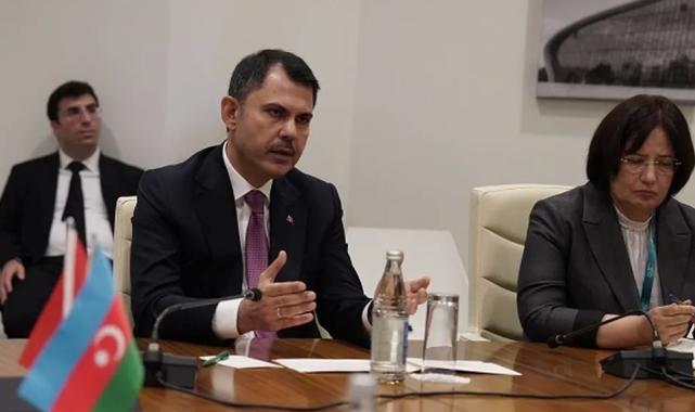Bakan Kurum’dan Pre-COP29’da Gazze mesajı