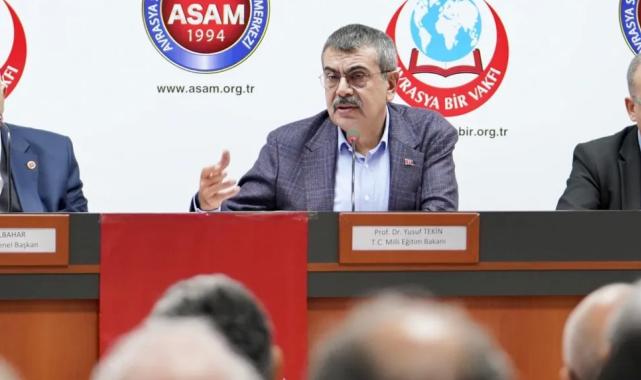 Bakan Tekin: Kendimize özgü model oldu