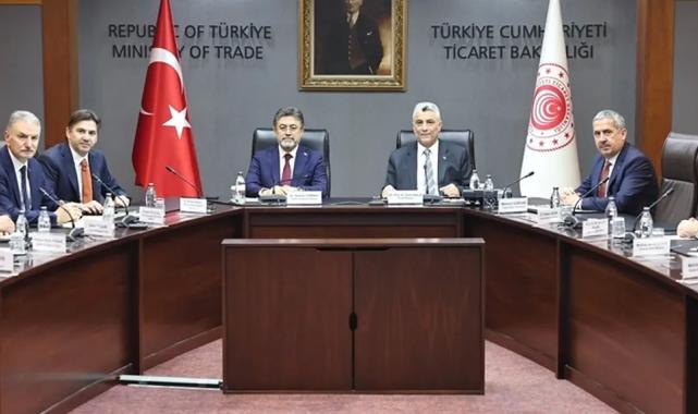 Bakanlar TUSAF temsilcileriyle görüştü