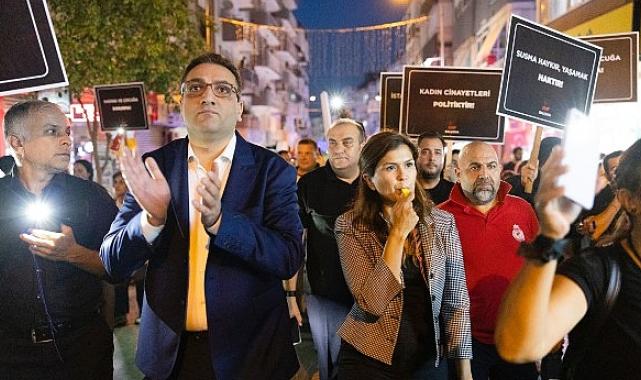 Balçova kadın ve çocuk cinayetlerine “dur” dedi