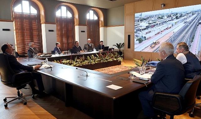 Başkan Altay Banliyö Hattında Çalışmaların Yoğun Şekilde Sürdüğünü Açıkladı