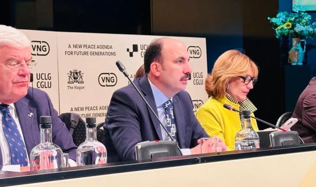 Başkan Altay’dan Lahey’de önemli çağrı