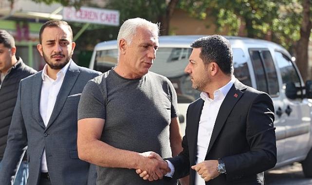 Başkan Arı 350 Evler Mahallesi’nde