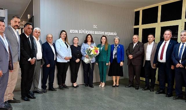 Başkan Çerçioğlu’na Efeler’in muhtarlarından ziyaret.