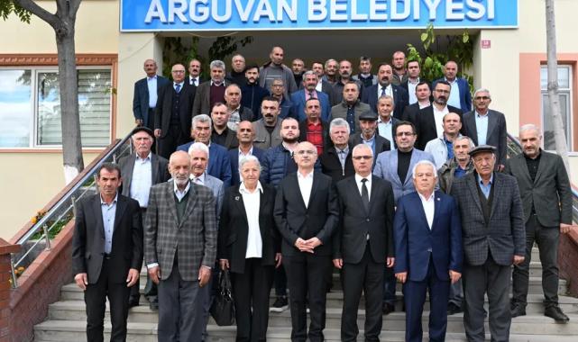 Başkan Er Arguvan’ı ziyaret etti
