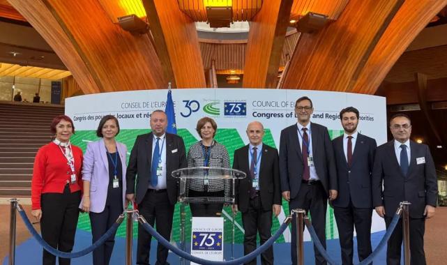 Başkan Kınay, Strazburg’da Türkiye’yi temsil etti