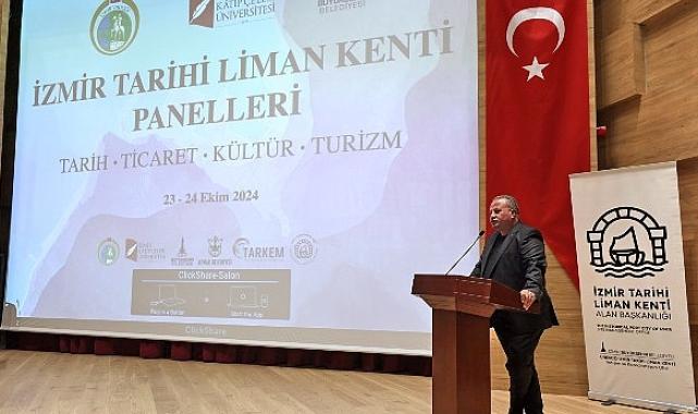 Başkan Mutlu İzmir Tarihi Liman Kenti Panelleri’nde konuştu “Tarihi dokuyu yaşatmak ve dünyaya tanıtmak istiyoruz”